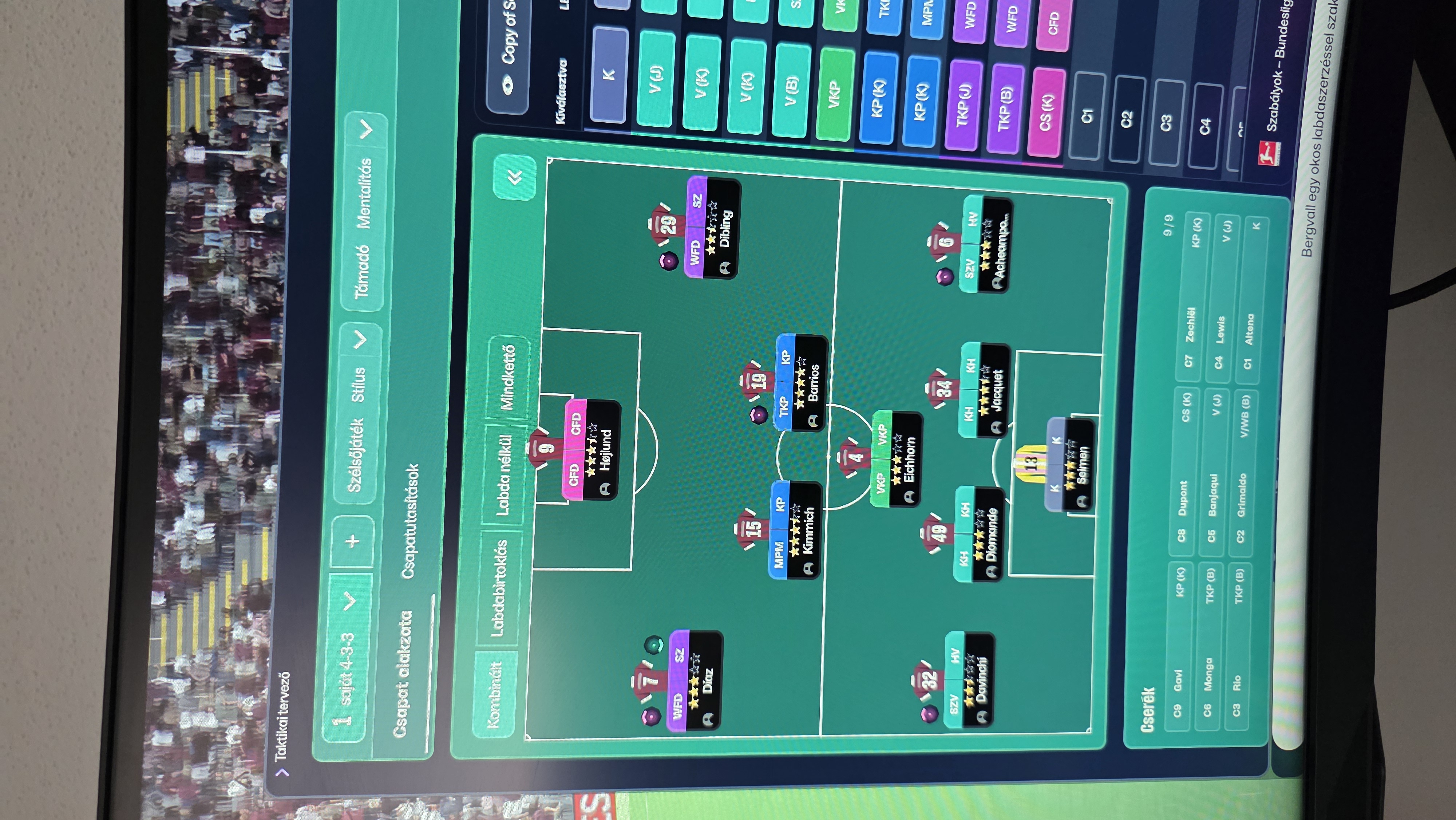 4-3-3 tactic