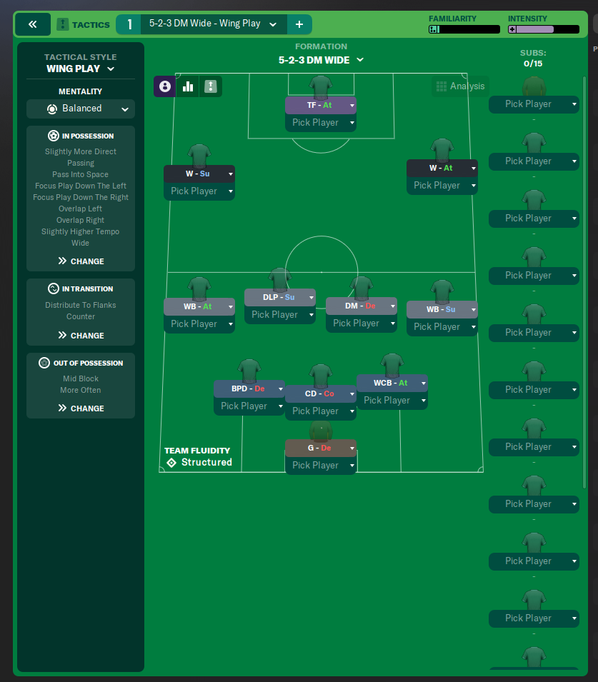 5-2-3 DM Wide tactic