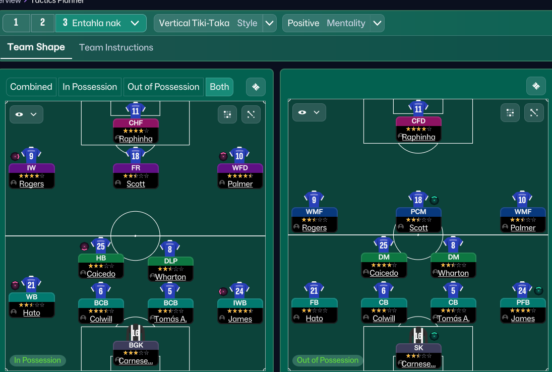 4-2-3-1 tactic screenshot