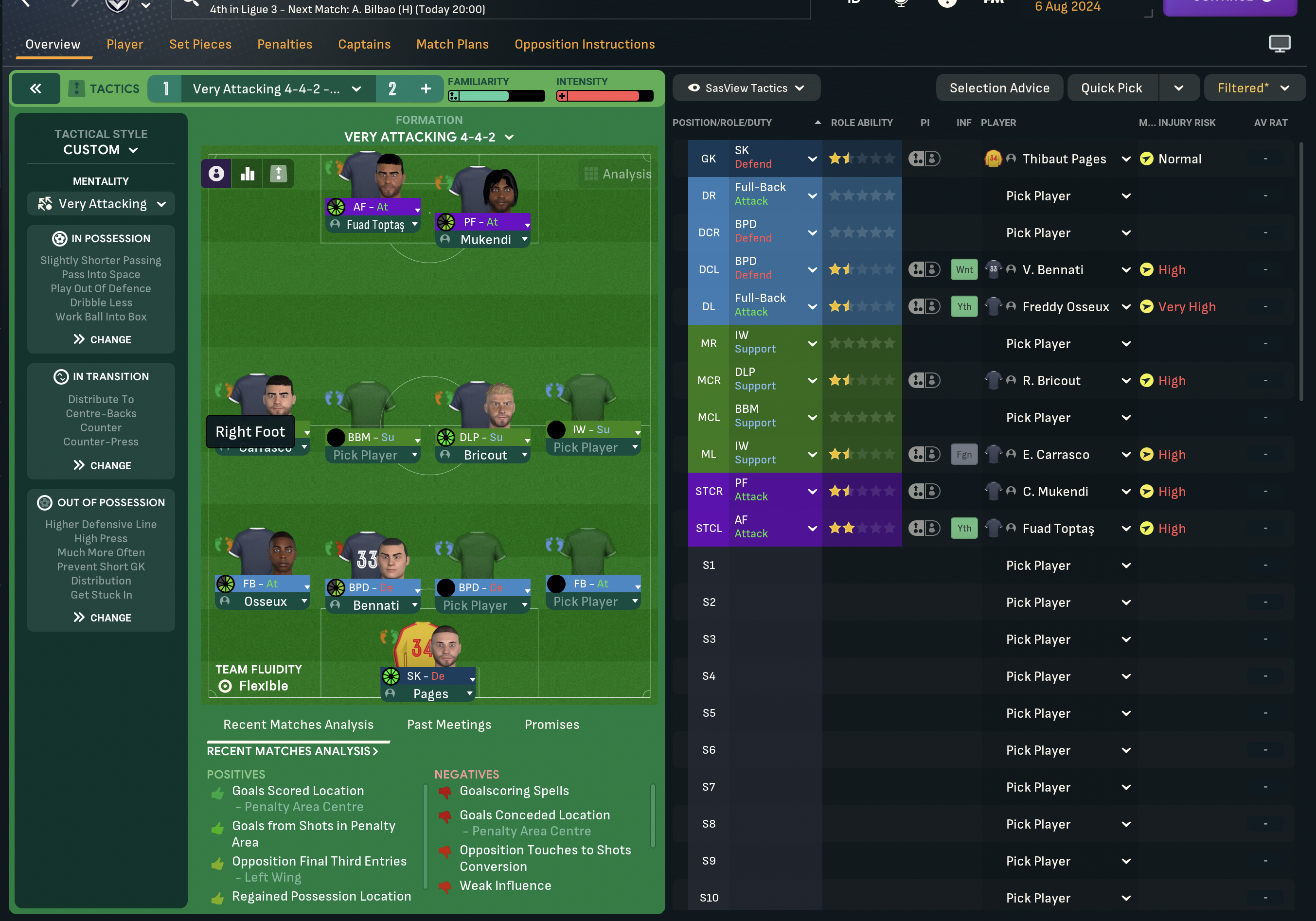 4-4-2 tactic screenshot