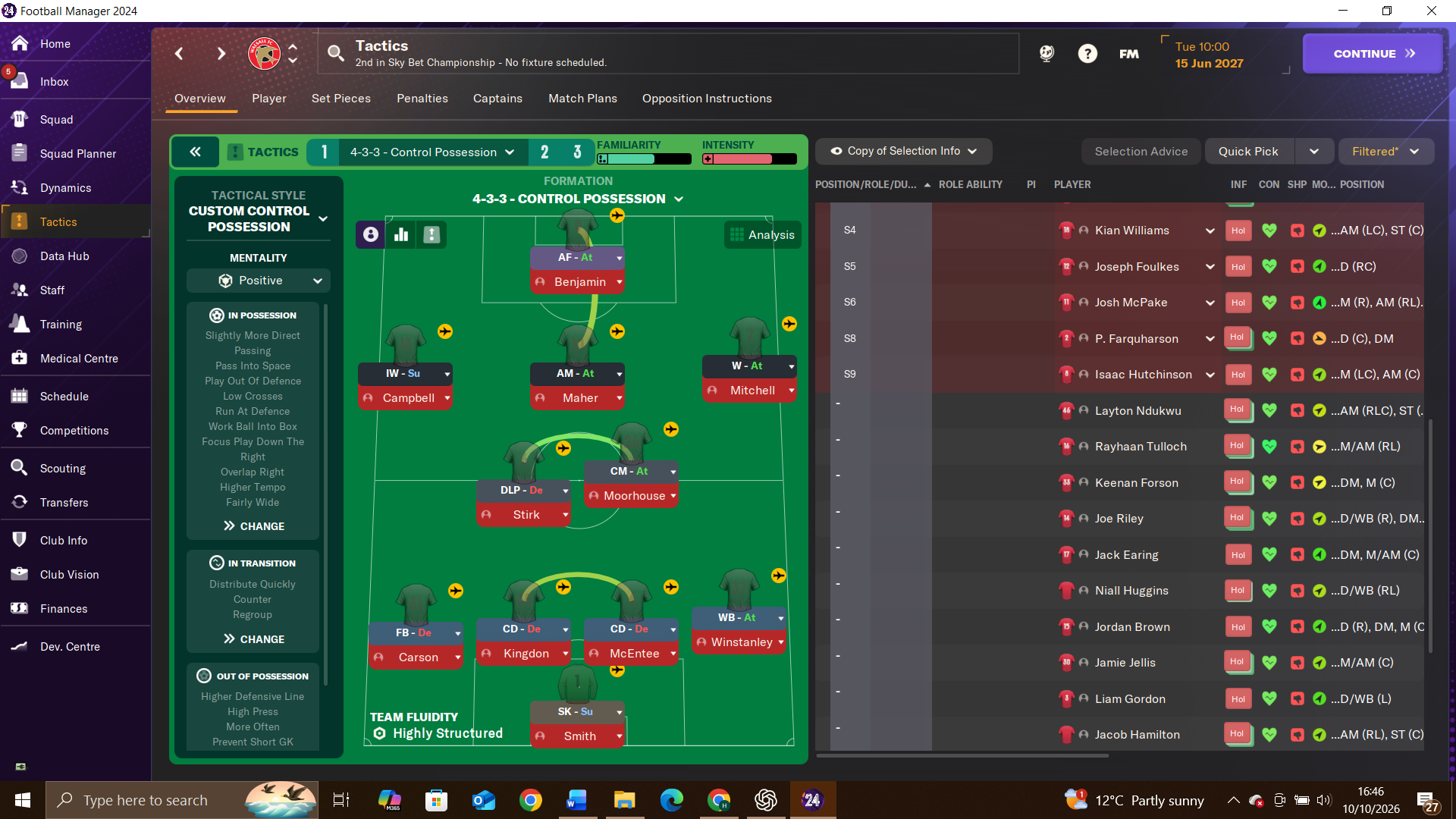 4-3-3 tactic