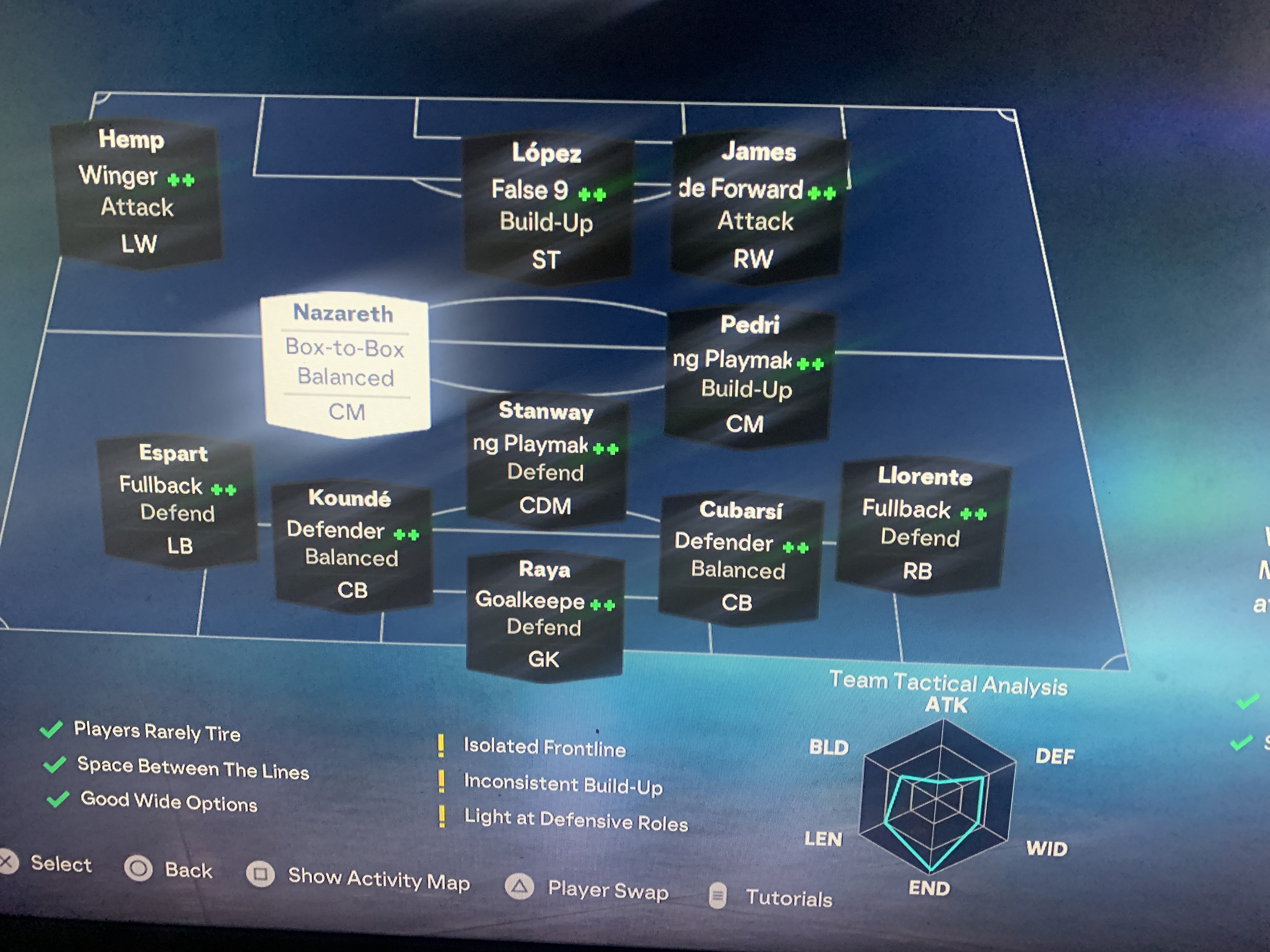 4-3-3 tactic screenshot