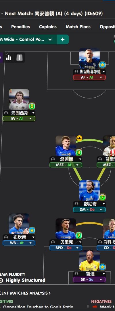 4-3-3 DM Wide tactic